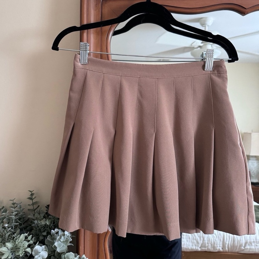 English Factory Pleated Skort